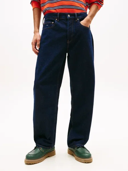 Tommy Jeans Kavbojke Jaimie temno modra