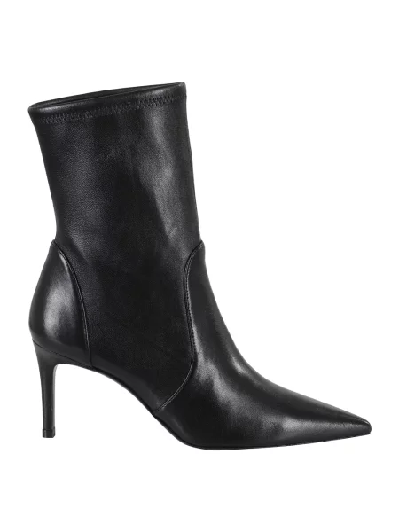Botki Stuart Weitzman skórzane czarne