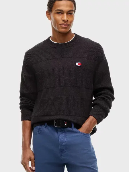Светр Tommy Jeans чорний
