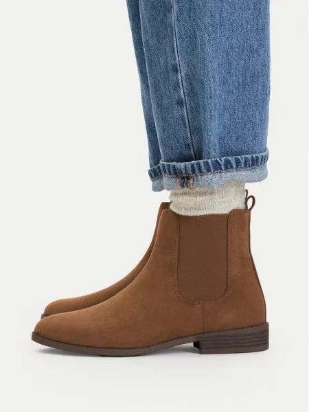 Chelsea cipele JENNY Svijetlo smeđa