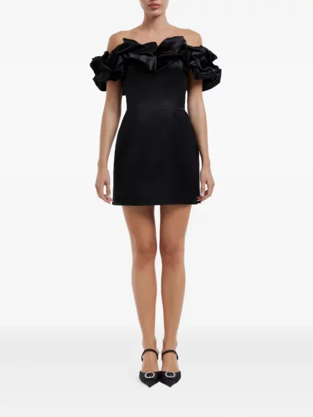 Rochie mini Post Meridiem de costum negru