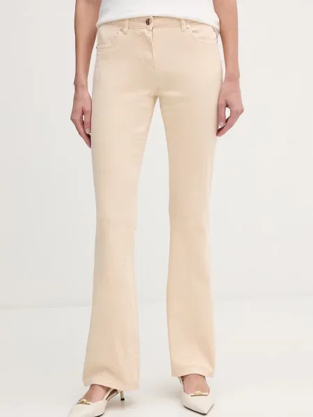 Silvian Heach jeansy PEDOR beżowe