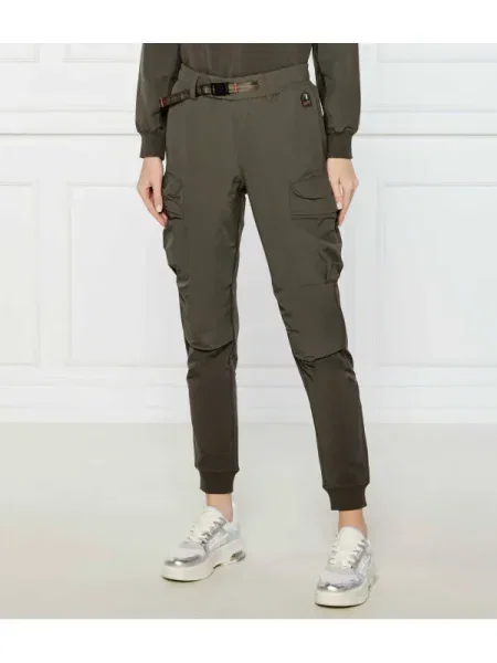PARAJUMPERS Pantaloni cargo SOAVE verde