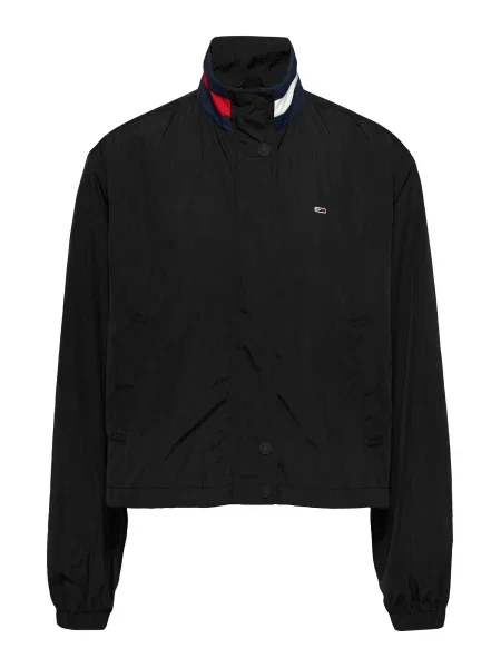 Tommy Jeans Geacă de primăvară-toamnă ESSENTIAL' negru