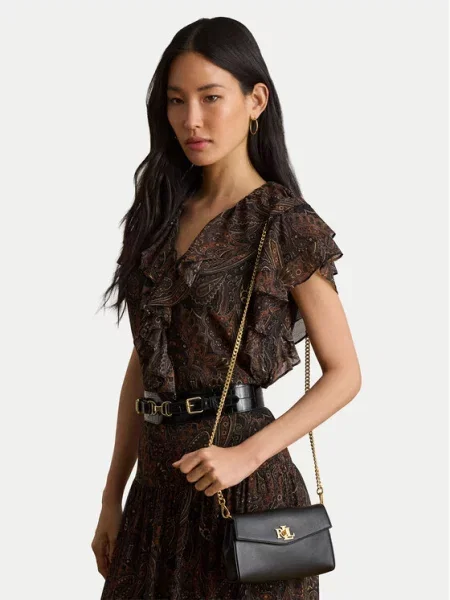 Τσάντα LAUREN RALPH LAUREN μαύρο
