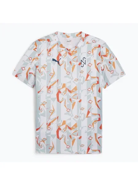 Мъжка футболна тениска PUMA Neymar JR Creativity Jersey puma white/hot heat бяло