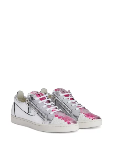 Sneakerși Giuseppe Zanotti argintiu