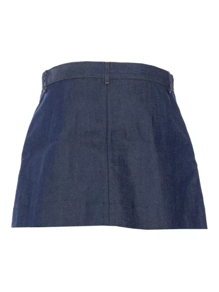 Spódnica mini A.p.c. niebieska