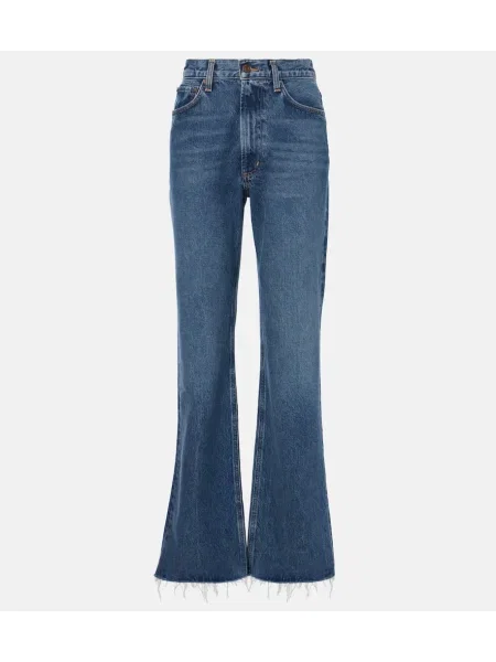 Proste jeansy Agolde niebieskie