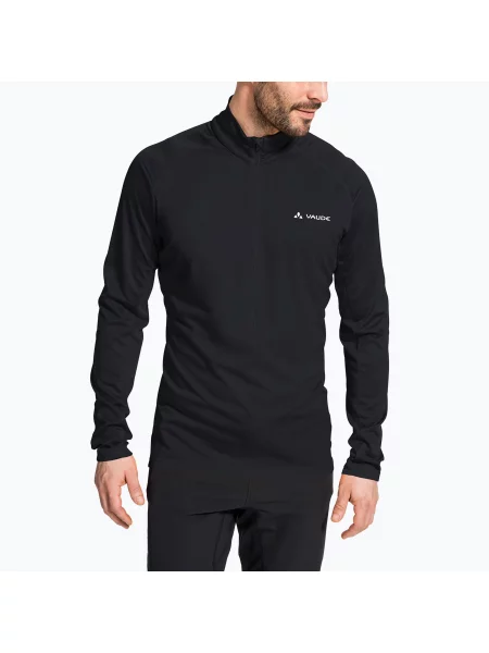 Tričko VAUDE Larice Light II s dlouhým rukávem barvy černé