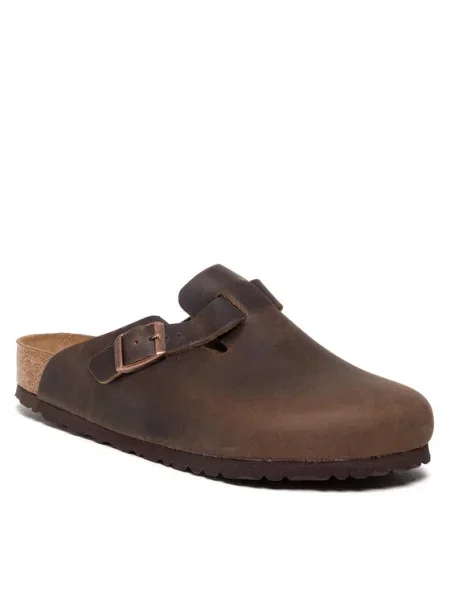 Birkenstock Чехли Boston Bs кафяв