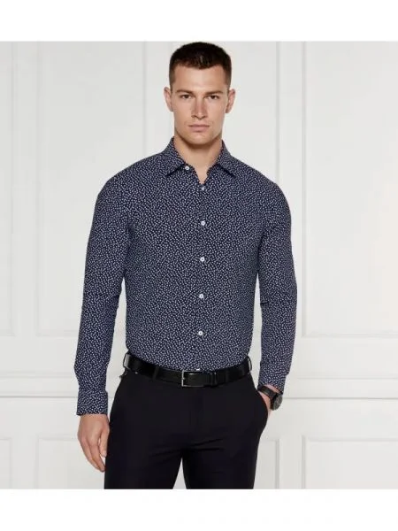 BOSS BLACK Cămașă negru