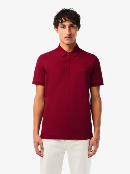 Поло Lacoste бордове