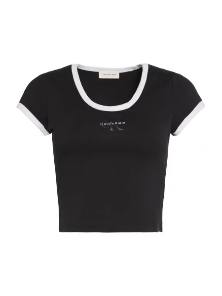Tricou Calvin Klein Jeans negru