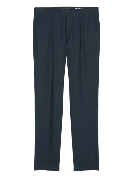 Plisované zúžené kalhoty Marc O'polo modré