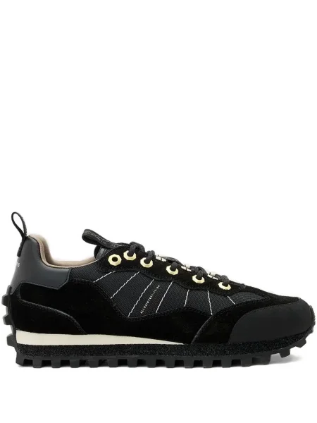 Sneakerși Allsaints din dantelă negru