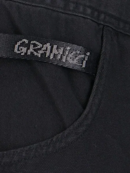 Cu centură pantaloni Gramicci negru