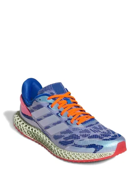 Top Adidas alergare cu decolteu în V alb