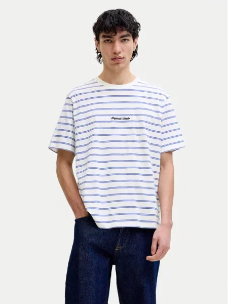 Jack & Jones Tricou Norrebro alb