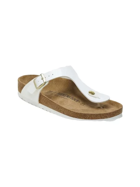 Papuci Birkenstock alb