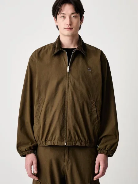 Carhartt WIP Madison Ripstop коротка куртка чорна