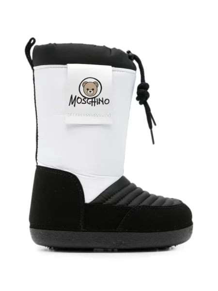 Botki dziecięce Moschino białe