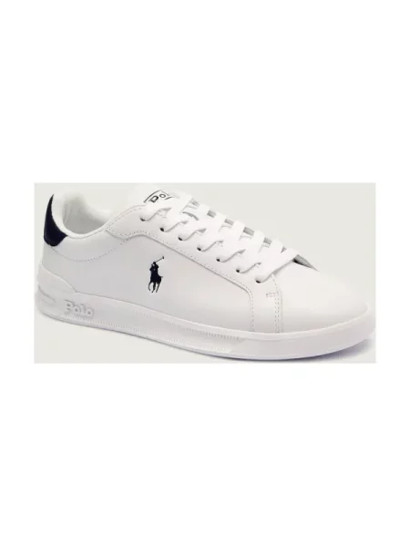 POLO RALPH LAUREN De piele teniși HRT CT II alb