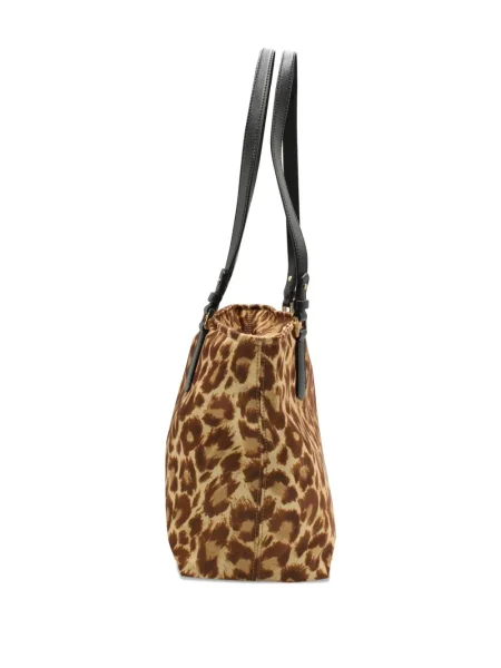 Geantă Kate Spade cu imagine cu model leopard maro
