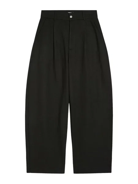 Bershka Pantaloni cutați negru