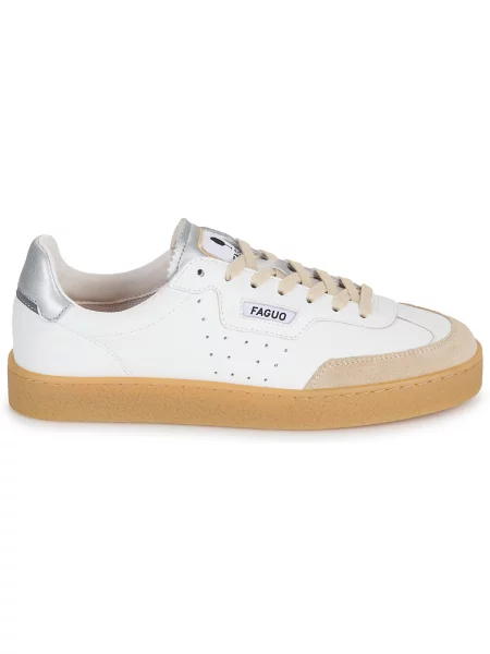 Pantofi Faguo alb