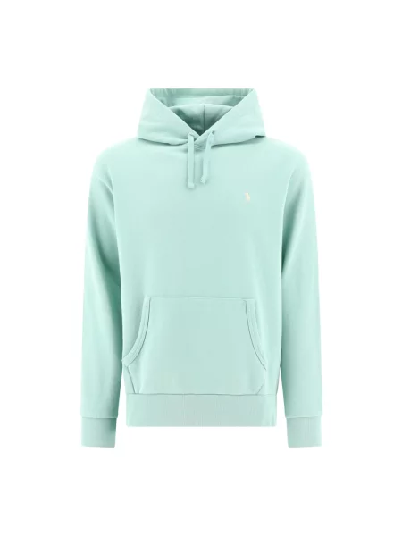 Bluza z kapturem Ralph Lauren turkusowa S zielona