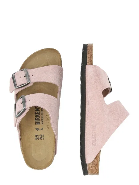 BIRKENSTOCK Saboți Arizona LEVE deschis roz