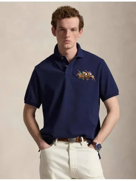 POLO RALPH LAUREN Tenisz póló kék
