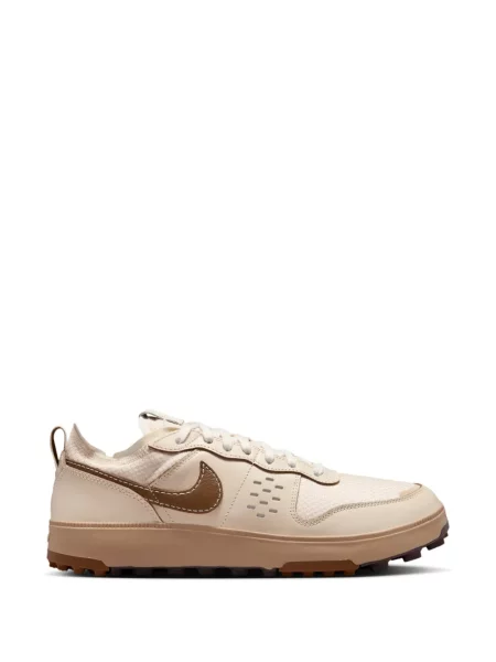 Fotbal sneakerși Nike Metcon din piele cu broderie alb
