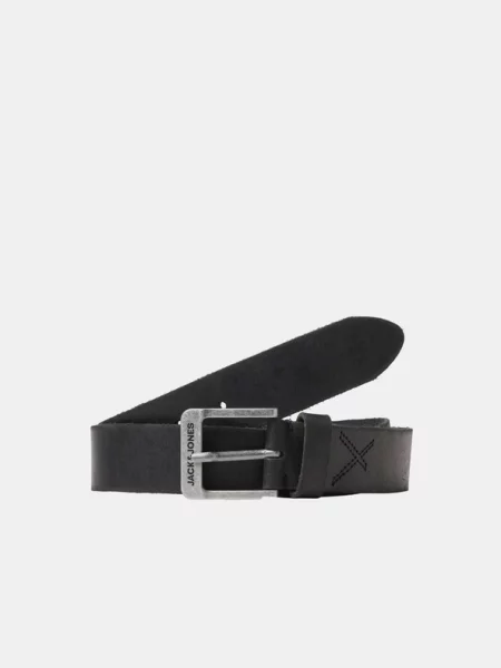 Ζωσμένος ζώνη Jack&jones μαύρο