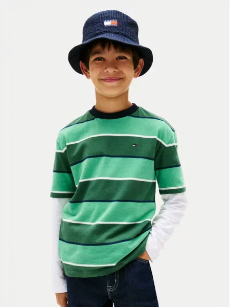 Tommy Hilfiger T-Shirt zielony