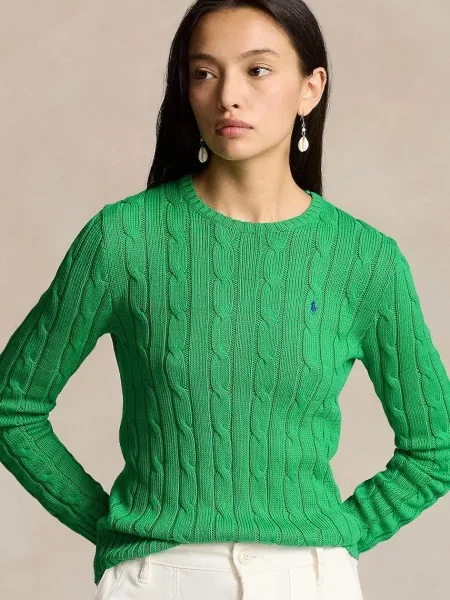 Пуловер Polo Ralph Lauren зелено