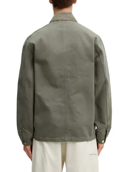 Geacă Carhartt Wip cu autograf verde