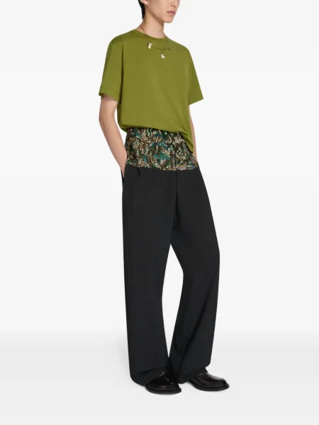 Tricou Dries Van Noten verde