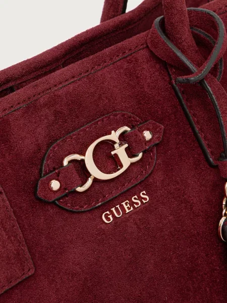Замшевая сумка Guess