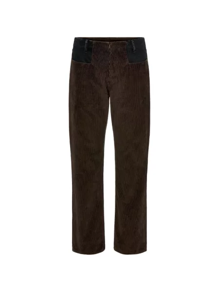 Blugi drepți Maison Margiela maro