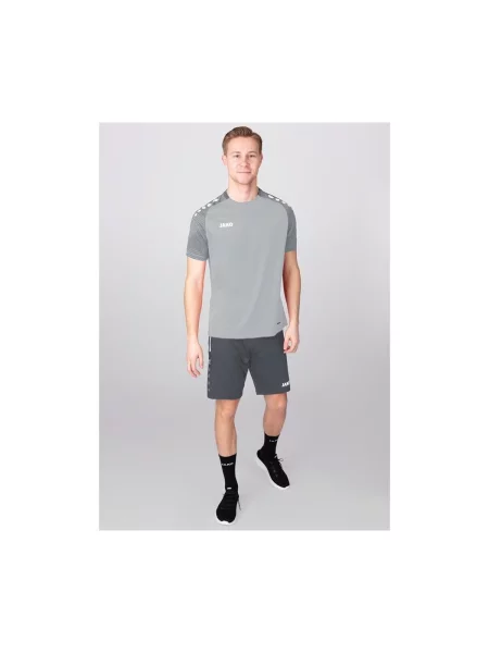 JAKO Sportske hlače / bijela siva