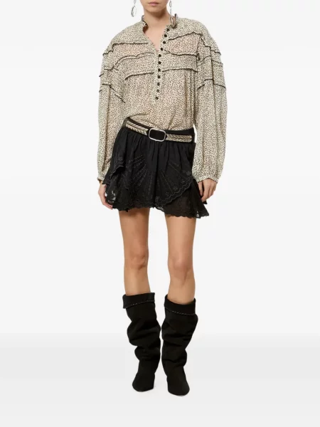 Pantaloni scurți Marant Etoile negru