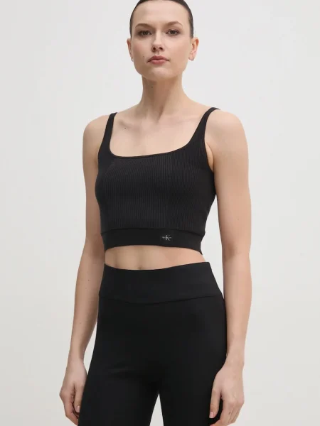 Топ Calvin Klein Jeans черно