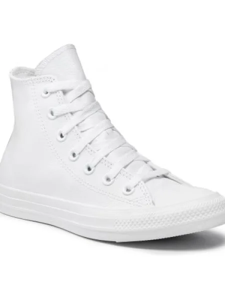 Tornacipő Converse Ct A/S Lthr Hi White Monochrome fehér