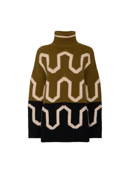 Sweter z golfem La Doublej do golfa