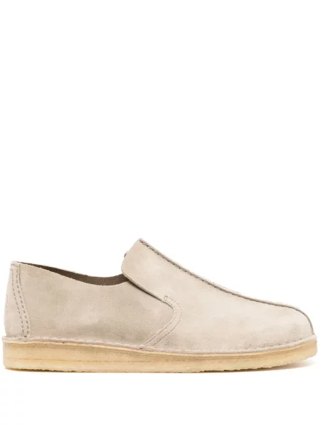 Pantofi loafer Clarks Originals din piele de căprioară gri
