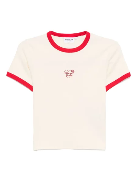 Tricou Chocoolate cu broderie