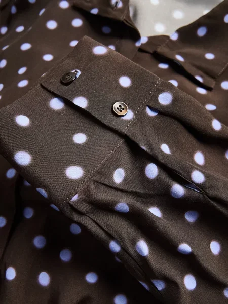 Рубашка Reserved в горошек