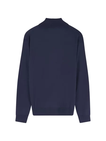Cardigan Bramani Cashmere din cașmir albastru